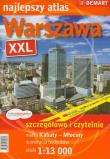 Warszawa XXL Najlepszy atlas. Autor: Opracowanie zbiorowe. Dadada.pl Okładka książki Warszawa XXL Najlepszy atlas
