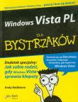 Windows Vista PL dla bystrzaków. Autor: Rathbone Andy. Dadada.pl Okładka książki Windows Vista PL dla bystrzaków