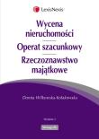 Okładka książki Wycena nieruchomości Operat szacunkowy Rzeczoznawstwo majątkowe