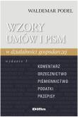 Okładka książki Wzory umów i pism w działalności gospodarczej z płytą CD