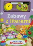Zabawy z literami. Magnesy i flamaster. Autor: Bardos Krystyna. Dadada.pl Okładka książki Zabawy z literami. Magnesy i flamaster