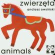 Zwierzęta- Animals. Autor: Owsiński Andrzej. Dadada.pl Okładka książki Zwierzęta- Animals