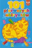 Okładka książki 101 pierwszych labiryntów 4-6 lat