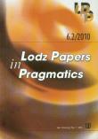 6.2/2010 Lodz Papers in Pragmatics. Wydawca: Wydawnictwo Uniwersytetu Łódzkiego. Dadada.pl Opakowanie 6.2/2010 Lodz Papers in Pragmatics