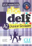 ABC DELF A2 Junior Scolaire Podręcznik z kluczem z płytą DVD 200 ćwiczeń. Autor: Chapiro Lucile, Payet Adrien, Salles Virginie. Dadada.pl Okładka książki ABC DELF A2 Junior Scolaire Podręcznik z kluczem z płytą DVD 200 ćwiczeń