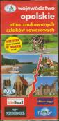 Okładka książki Atlas znakowanych szlaków rowerowych Województwo opolskie