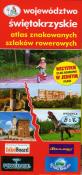Okładka książki Atlas znakowanych szlaków rowerowych Województwo świętokrzyskie