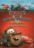Auta Złomka Bujdy Na Resorach. Autor: John Lasseter. Dadada.pl Okładka książki Auta Złomka Bujdy Na Resorach