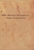 Biblia Slavorum Aporcryphorum Novum Testamentum. Wydawca: Piktor. Dadada.pl Opakowanie Biblia Slavorum Aporcryphorum Novum Testamentum