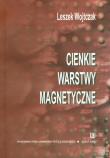 Cienkie warstwy magnetyczne. Autor: Wojtczak Leszek. Dadada.pl Okładka książki Cienkie warstwy magnetyczne