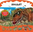 Dinozaury. Opowieści i wycinanki. Autor: praca zbiorowa. Dadada.pl Okładka książki Dinozaury. Opowieści i wycinanki