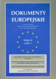 Opakowanie Dokumenty europejskie tom 6 część 2