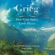 Grieg: Peer Gynt Suites Lyric Pieces. Autor: Royal Philharmonic Orchestra, Mark Ermler, Hakon Ausbo. Dadada.pl Okładka książki Grieg: Peer Gynt Suites Lyric Pieces