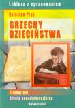 Grzechy dzieciństwa BR. Autor: Nożyńska-Demianiuk Agnieszka. Dadada.pl Okładka książki Grzechy dzieciństwa BR