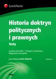 Okładka książki Historia doktryn politycznych i prawnych Testy