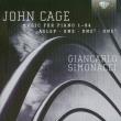 John Cage: Music For Piano 1-84 ASLSP One One2 One5. Autor: Giancarlo Simonacci. Dadada.pl Okładka książki John Cage: Music For Piano 1-84 ASLSP One One2 One5