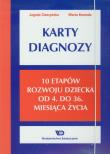 Karty Diagnozy. 10 etapów rozwoju dziecka.... Autor: Cieszyńska Jagoda, Korendo Marta. Dadada.pl Okładka książki Karty Diagnozy. 10 etapów rozwoju dziecka...