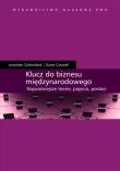 Klucz do biznesu międzynarodowego. Autor: Sutherland Jonathan, Canwell Diane. Dadada.pl Okładka książki Klucz do biznesu międzynarodowego