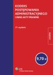 Kodeks postępowania administracyjnego i inne akty prawne. Autor: praca zbiorowa. Dadada.pl Okładka książki Kodeks postępowania administracyjnego i inne akty prawne