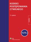 Okładka książki Kodeks postępowania cywilnego Przepisy