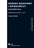 Okładka książki Kodeks rodzinny i opiekuńczy Małżeństwo
