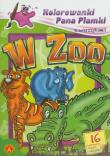 Okładka książki Kolorowanki Pana Plamki - W Zoo ALEX