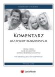 Komentarz do spraw rodzinnych. Autor: Ciepła Helena, Ignaczewski Jacek, Skibińska-Adamowicz Jadwiga. Dadada.pl Okładka książki Komentarz do spraw rodzinnych