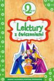 Lektury dla klasy 2 z ćwiczeniami TW. Autor: Wiśniewska Anna, Micińska-Łyżniak Irena. Dadada.pl Okładka książki Lektury dla klasy 2 z ćwiczeniami TW