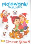 Okładka książki Malowanki maluszka - Zimowe igraszki  PASJA