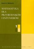 Okładka książki Matematyka dla przyrodników i inżynierów tom 1