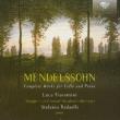 Mendelssohn: Complete Works for Cello and Piano. Autor: Luca Fiorentini, Stefania Redaelli. Dadada.pl Okładka książki Mendelssohn: Complete Works for Cello and Piano