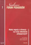 Między negacją a afirmacją czy kryzys...?. Autor: Danuta Wajsprych, Rutkowiak Joanna. Dadada.pl Okładka książki Między negacją a afirmacją czy kryzys...?