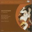 Monteverdi L'Orfeo. Autor: Sylvia Pozzer, William Matteuzzi, Sara Mingardo, Angela Bucci. Dadada.pl Okładka książki Monteverdi L'Orfeo