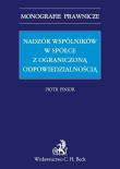Nadzór wspólników w spółce z ograniczoną odpowiedzialnością. Autor: Pinior Piotr. Dadada.pl Okładka książki Nadzór wspólników w spółce z ograniczoną odpowiedzialnością