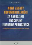 Okładka książki Nowe zasady odpowiedzialności za naruszenie dyscypliny finansów publicznych