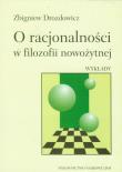 Okładka książki O racjonalności w filozofii nowożytnej