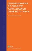 Opodatkowanie dochodów kapitałowych osób fizycznych. Autor: Panasiuk Anna Maria. Dadada.pl Okładka książki Opodatkowanie dochodów kapitałowych osób fizycznych
