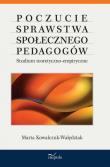 Poczucie sprawstwa społecznego pedagogów. Autor: Marta Kowalczuk-Walędziak. Dadada.pl Okładka książki Poczucie sprawstwa społecznego pedagogów