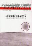 Poznańskie studia slawistyczne 2/2012. Wydawca: Wydawnictwo Naukowe UAM. Dadada.pl Opakowanie Poznańskie studia slawistyczne 2/2012