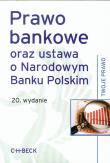 Opakowanie Prawo bankowe oraz ustawa o Narodowym Banku Polskim