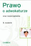 Opakowanie Prawo o adwokaturze