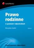 Prawo rodzinne w pytaniach i odpowiedziach. Autor: Goettel Mieczysław. Dadada.pl Okładka książki Prawo rodzinne w pytaniach i odpowiedziach