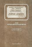 Opakowanie Protokoły zebrań zarządu Młodzież Wszechpolska Koło Lwowskie