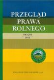 Opakowanie Przegląd Prawa Rolnego 1 (10) 2012