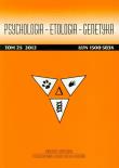 Opakowanie Psychologia Etologia Genetyka t.25