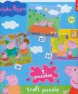 Okładka książki Puzzle 3w1 Świnka Peppa TREFL