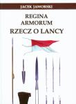 Okładka książki Regina Armorum Rzecz o lancy