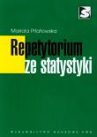 Repetytorium ze statystyki. Autor: Piłatowska Mariola. Dadada.pl Okładka książki Repetytorium ze statystyki