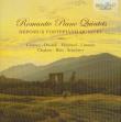 Romantic Piano Quintets. Autor: Nepomuk Fortepiano Quintet. Dadada.pl Okładka książki Romantic Piano Quintets