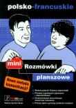 Rozmówki planszowe mini polsko-francuskie. Autor: Hawk Eric, Paznowicz Agnieszka, Szela Jacek. Dadada.pl Okładka książki Rozmówki planszowe mini polsko-francuskie